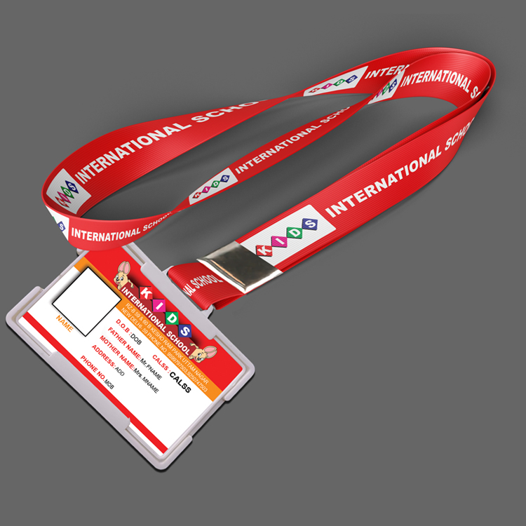 Plate holder With Digital lanyard 