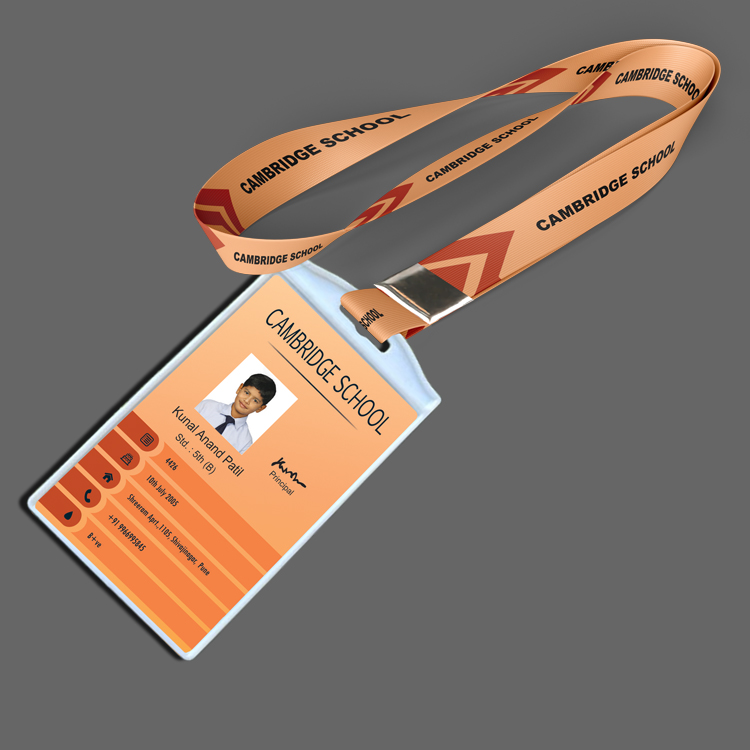 Chemical Vertical holder With Digital Lanyard 