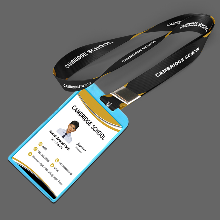 Pasting Holder Vertical With Digital Lanyard 